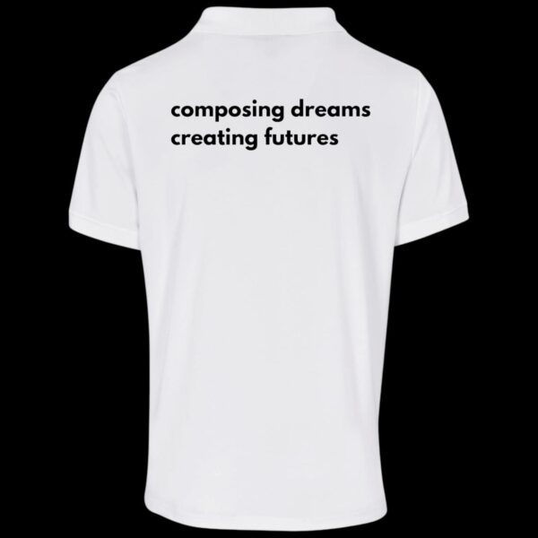 Golf T with pocket-sized logo and slogan on the back - Image 2